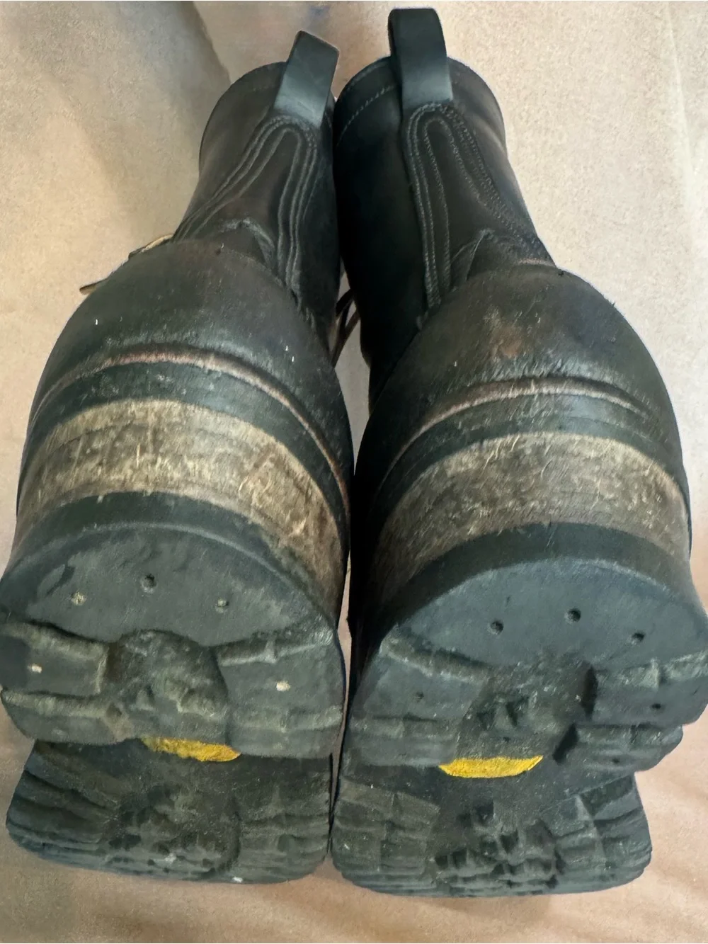 Nicks BuilderPro 10B 10” Black Leather Vibram Handmade Work Logger Boots